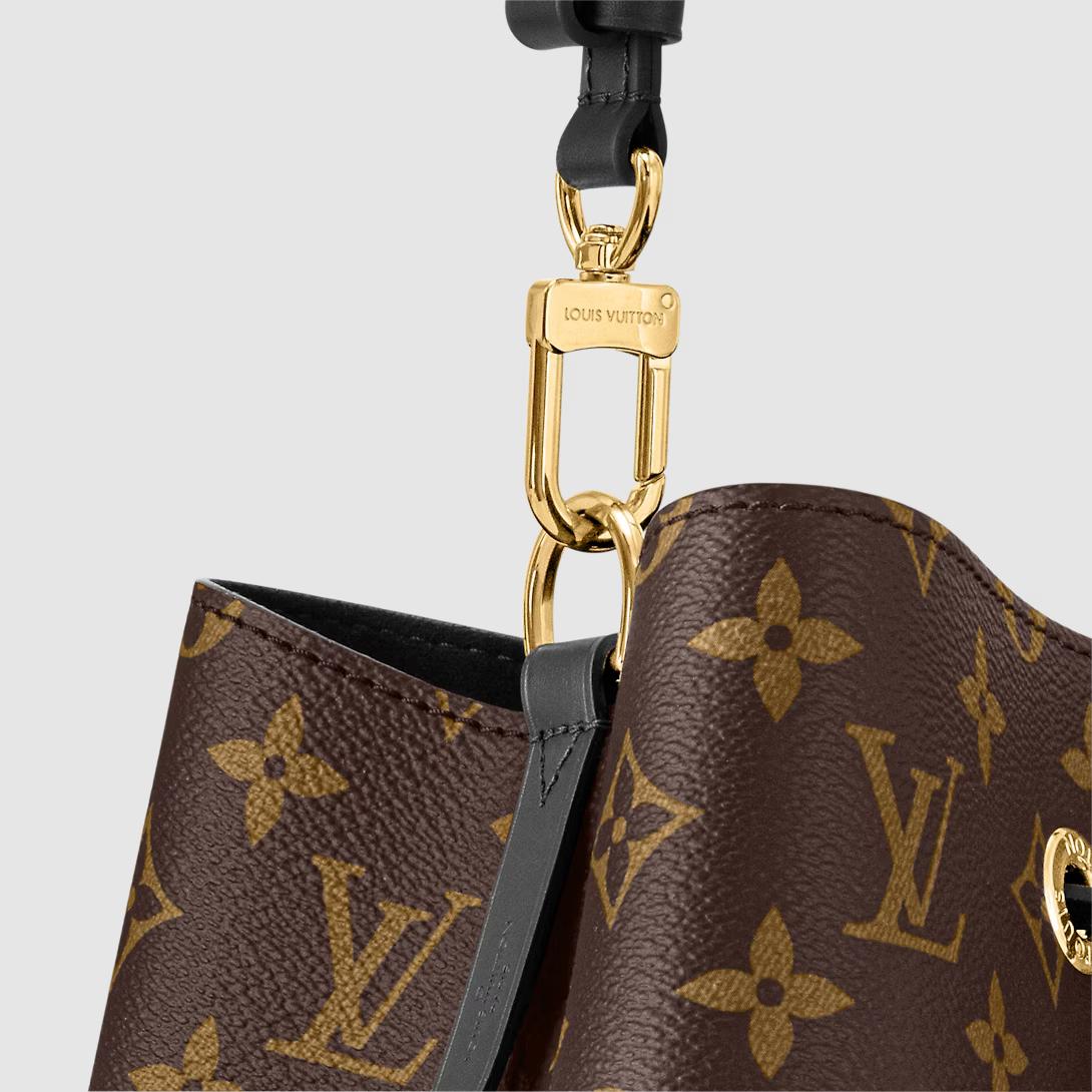 Túi Louis Vuitton Neonoe Mm Monogram Nữ Nâu Đen